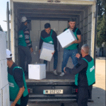 Magenta and Blue Modern Event Planner Logo